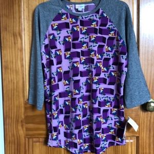 Donald Duck Disney Purple Lularoe Randy T